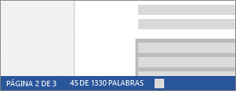 Como contar palabras y paginas en Word